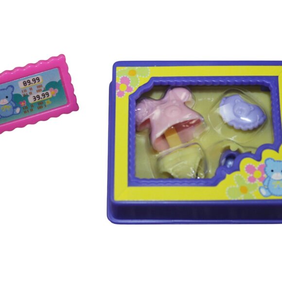 Barbie Happy Family Baby Store Boxed Gift Set Outfit Price Sign Accessories 2002 - Picture 1 of 4